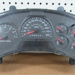 Black Instrument Cluster Gauge Pack - OEM Style Speedometer